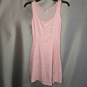 Charlotte Russe, Peach, Gold, Dress, Size: M